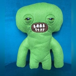 Green plush toy